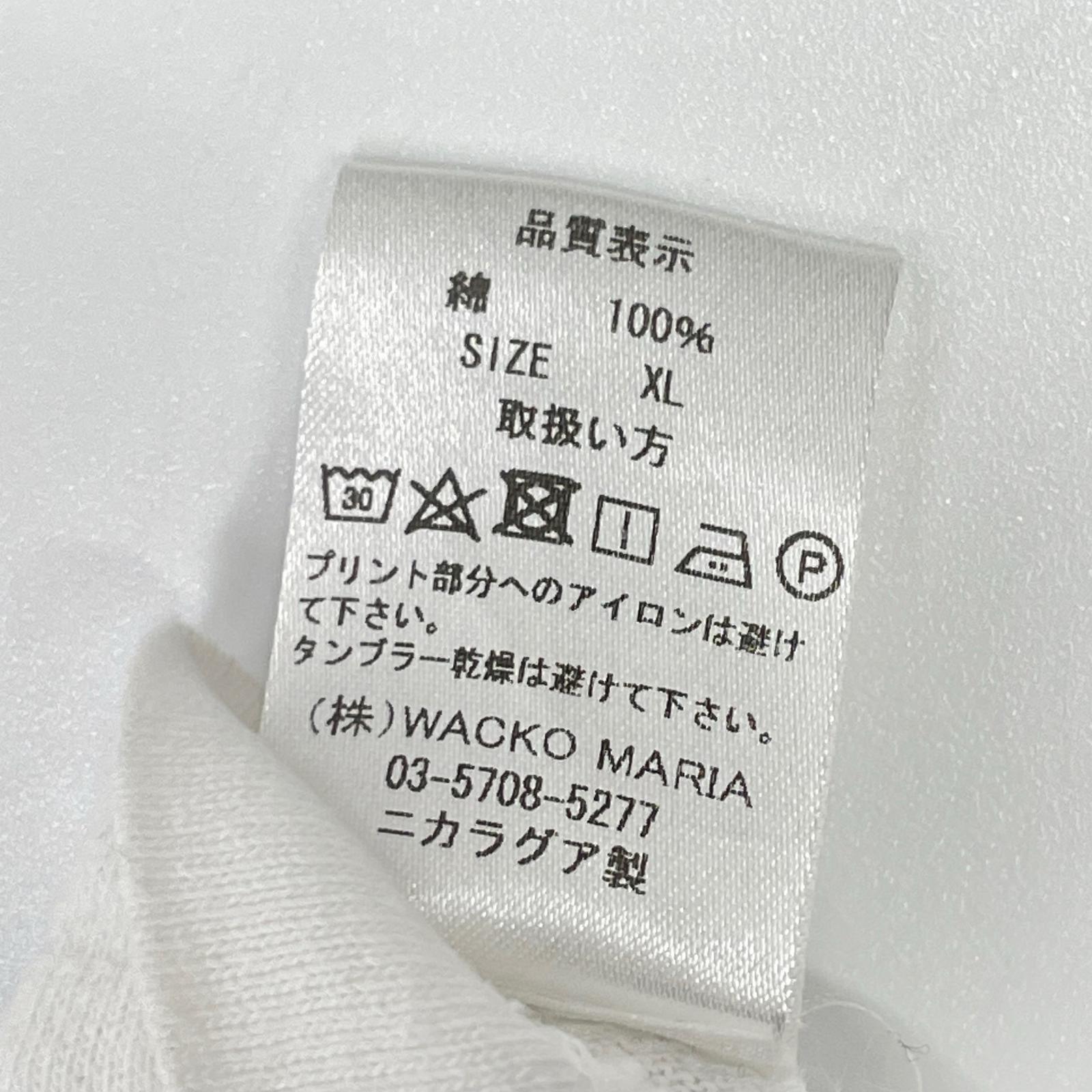 WACKO MARIA ワコマリア 23SS ホワイト 2PAC 半袖Tシャツ トップス