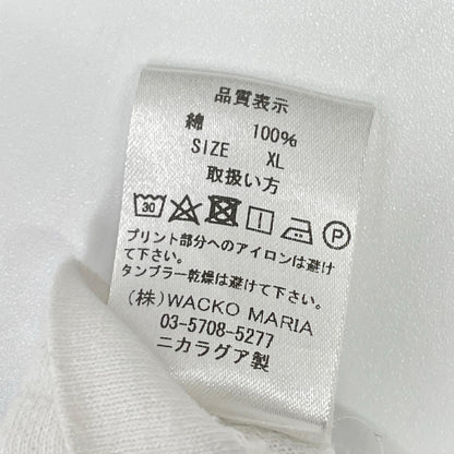 WACKO MARIA ワコマリア 23SS ホワイト 2PAC 半袖Tシャツ トップス