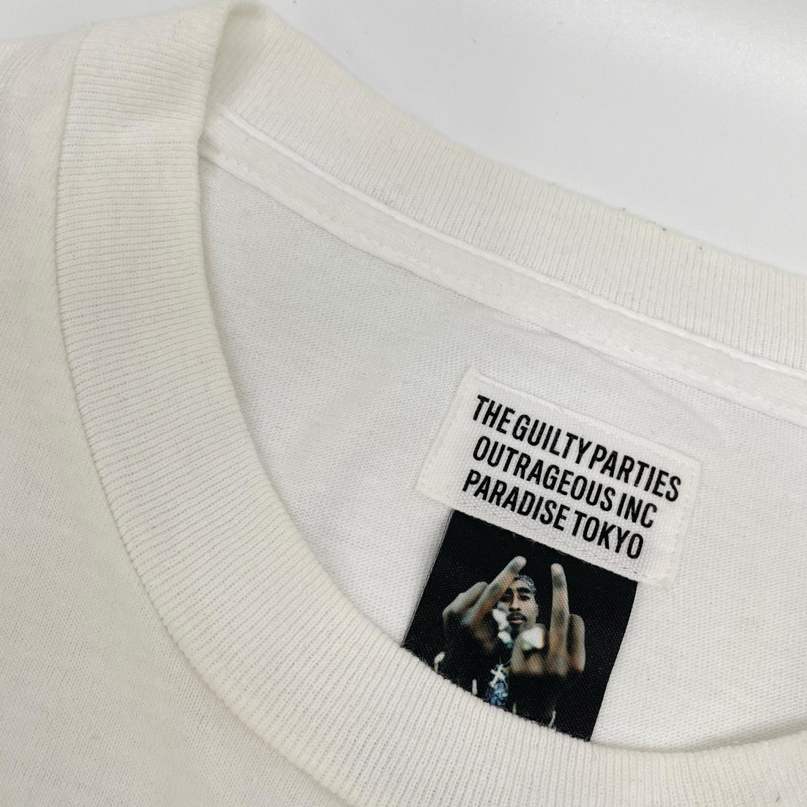WACKO MARIA ワコマリア 23SS ホワイト 2PAC 半袖Tシャツ トップス