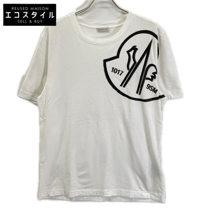 MONCLER モンクレール ×ALYX 22年製 ホワイト ビッグロゴ Tシャツ トップス