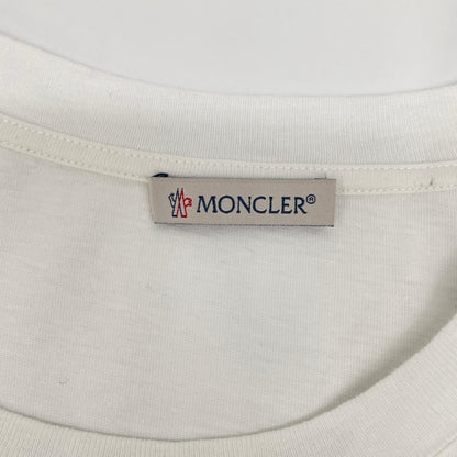 MONCLER モンクレール ×ALYX 22年製 ホワイト ビッグロゴ Tシャツ トップス