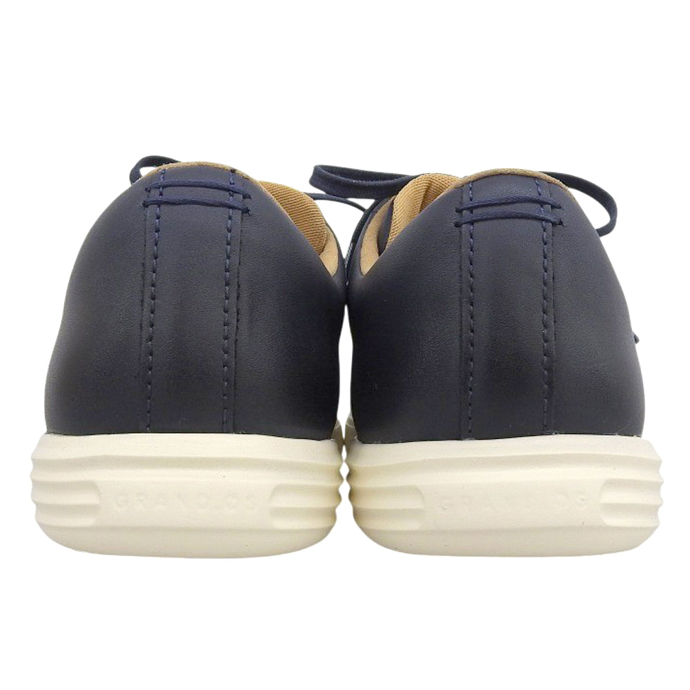 COLE HAAN コールハーン 美品 グランド クロスコート スニーカー シューズ メンズ ネイビー 9 1/2 C26522 シューズ