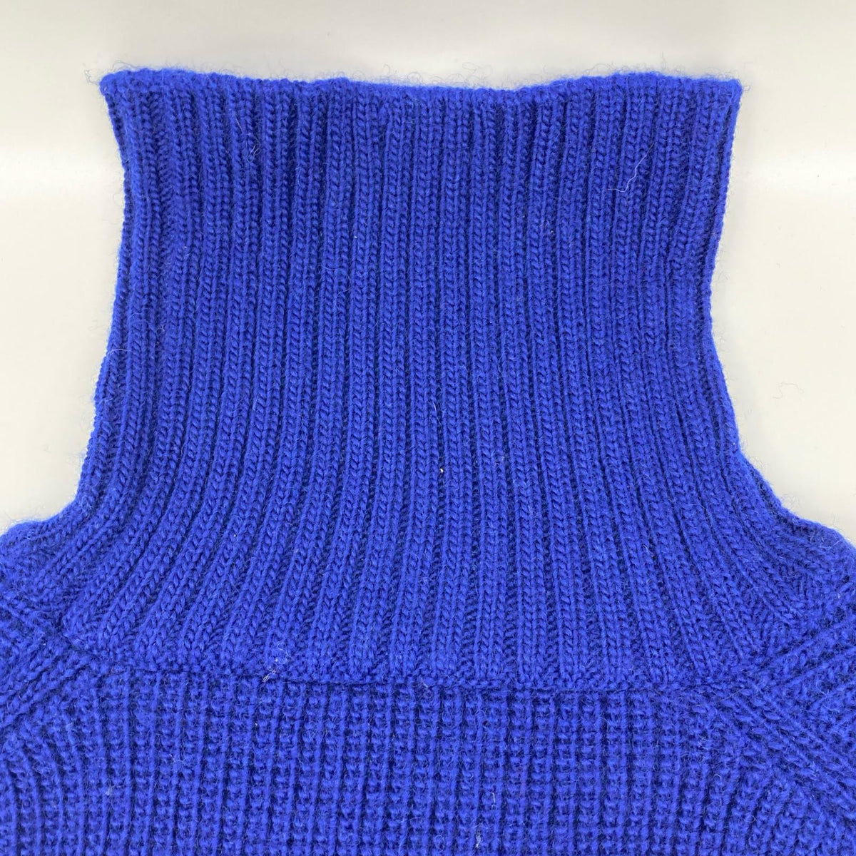 sacai サカイ 20-05233 20年製 ネイビー Wool Zip Sleeve Turtleneck トップス
