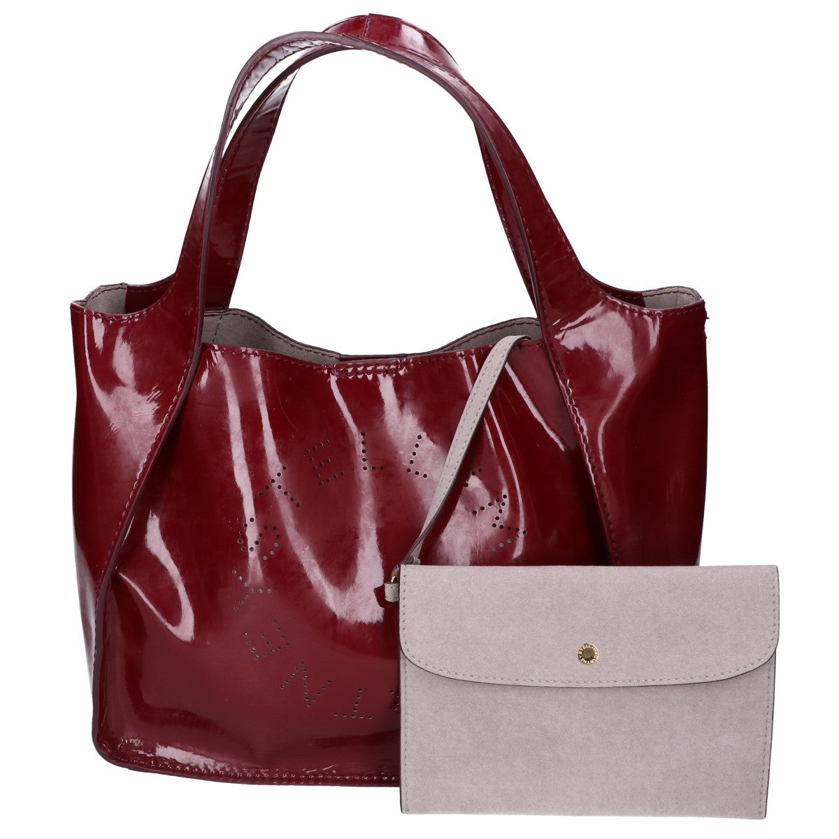 STELLA McCARTNEY ステラマッカートニー 513860 W8405 パンチングロゴ 2WAY トートバッグ
