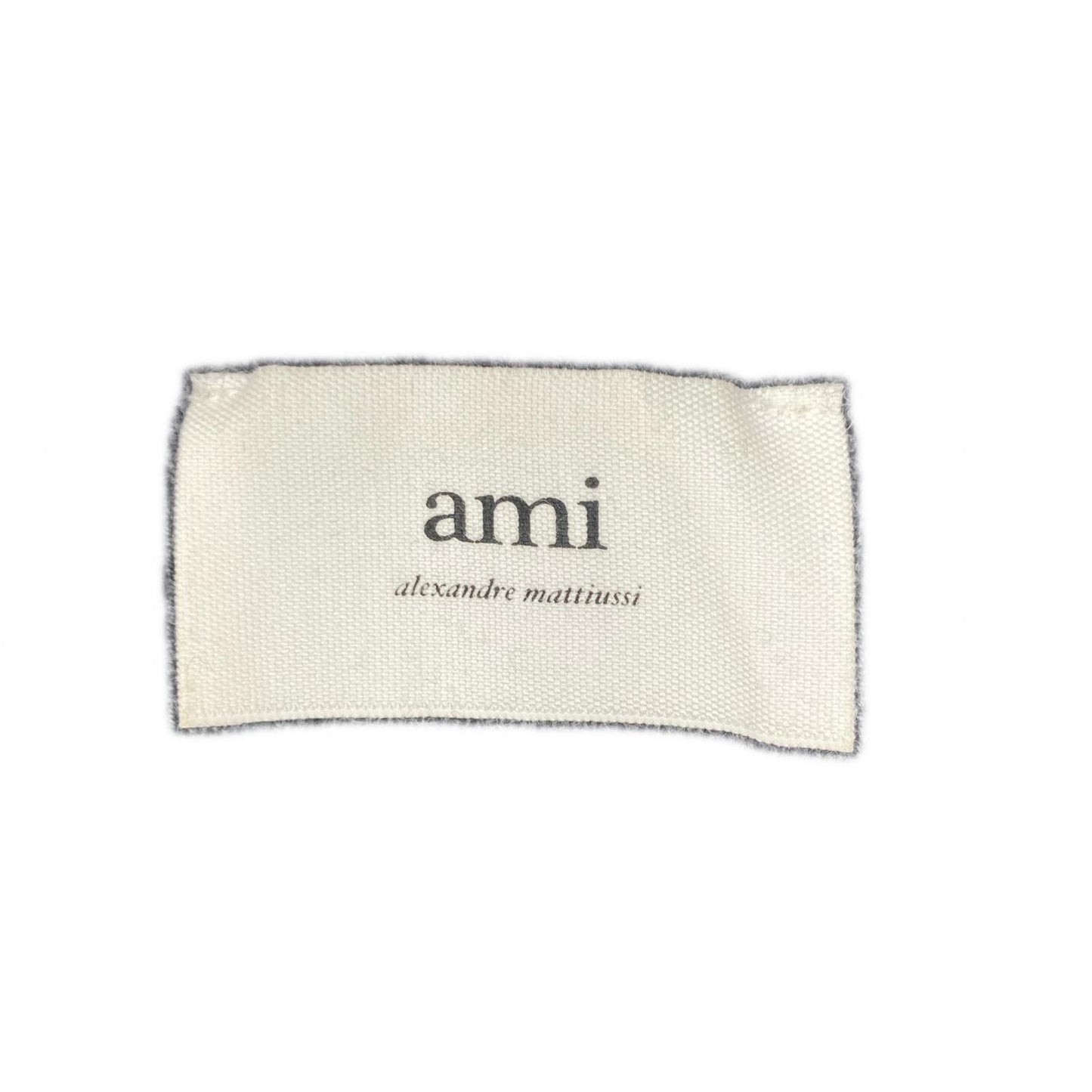 AMI Alexandre Mattiussi アミアレクサンドルマテュッシ HKS001.001 グレー ウール100 ami de coeur クルーネックセーター トップス