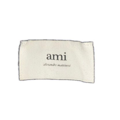 AMI Alexandre Mattiussi アミアレクサンドルマテュッシ HKS001.001 グレー ウール100 ami de coeur クルーネックセーター トップス