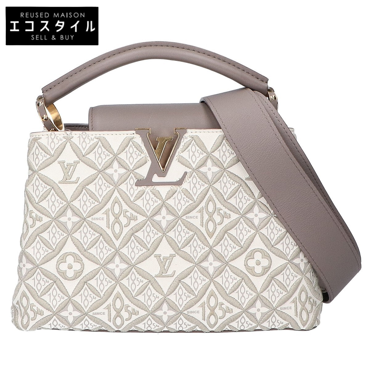 LOUIS VUITTON ルイヴィトン M46042 Since1854 カプシーヌBB 2WAY ハンドバッグ