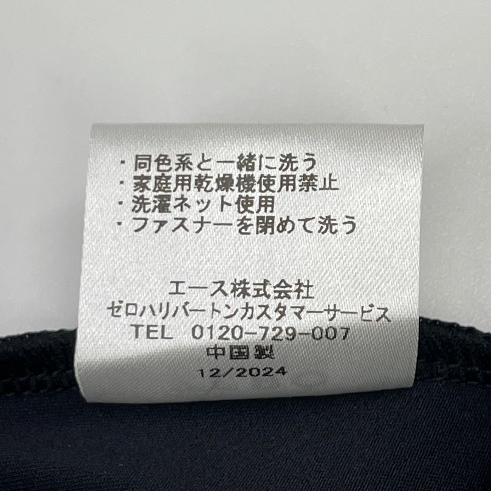 ZERO HALLIBURTON ゼロハリバートン ブラック エレガントスウェットフーディー トップス