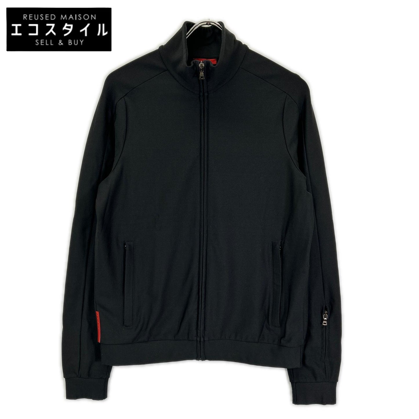 PRADA SPORT プラダスポーツ SJC303 KPN ブラック トラック ジャケット ジャケット