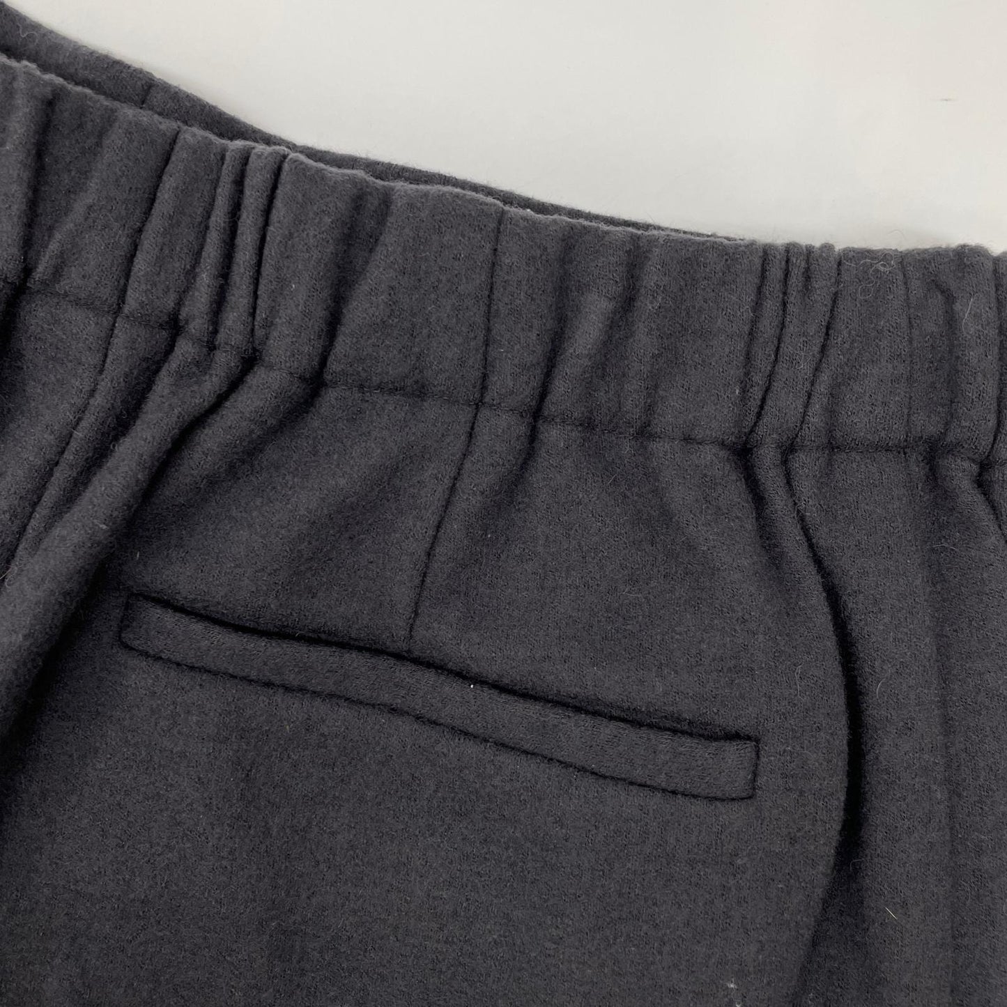 theory luxe セオリーリュクス 23年 グレー ウール ワイドパンツ ボトムス