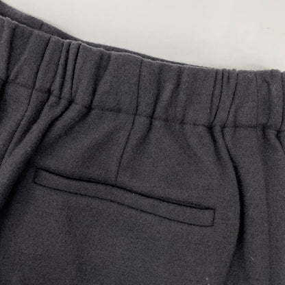 theory luxe セオリーリュクス 23年 グレー ウール ワイドパンツ ボトムス