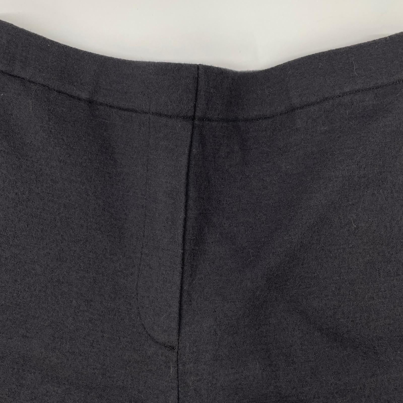 theory luxe セオリーリュクス 23年 グレー ウール ワイドパンツ ボトムス