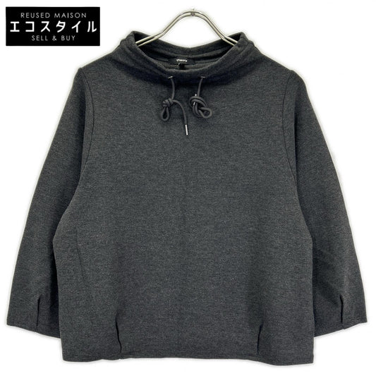 Theory セオリー 【23年製】01-3301004 ドローストリングネック バルーンスリーブ 7分袖 トップス トップス