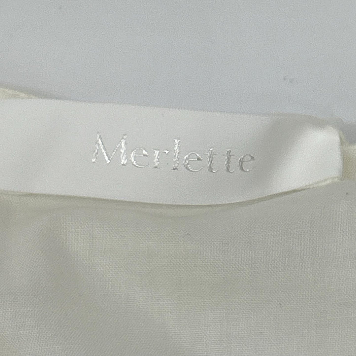 MERLETTE マーレット ホワイト MARTEL ティアードドレス ワンピース