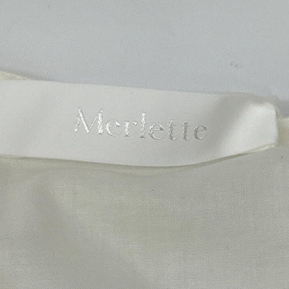 MERLETTE マーレット ホワイト MARTEL ティアードドレス ワンピース