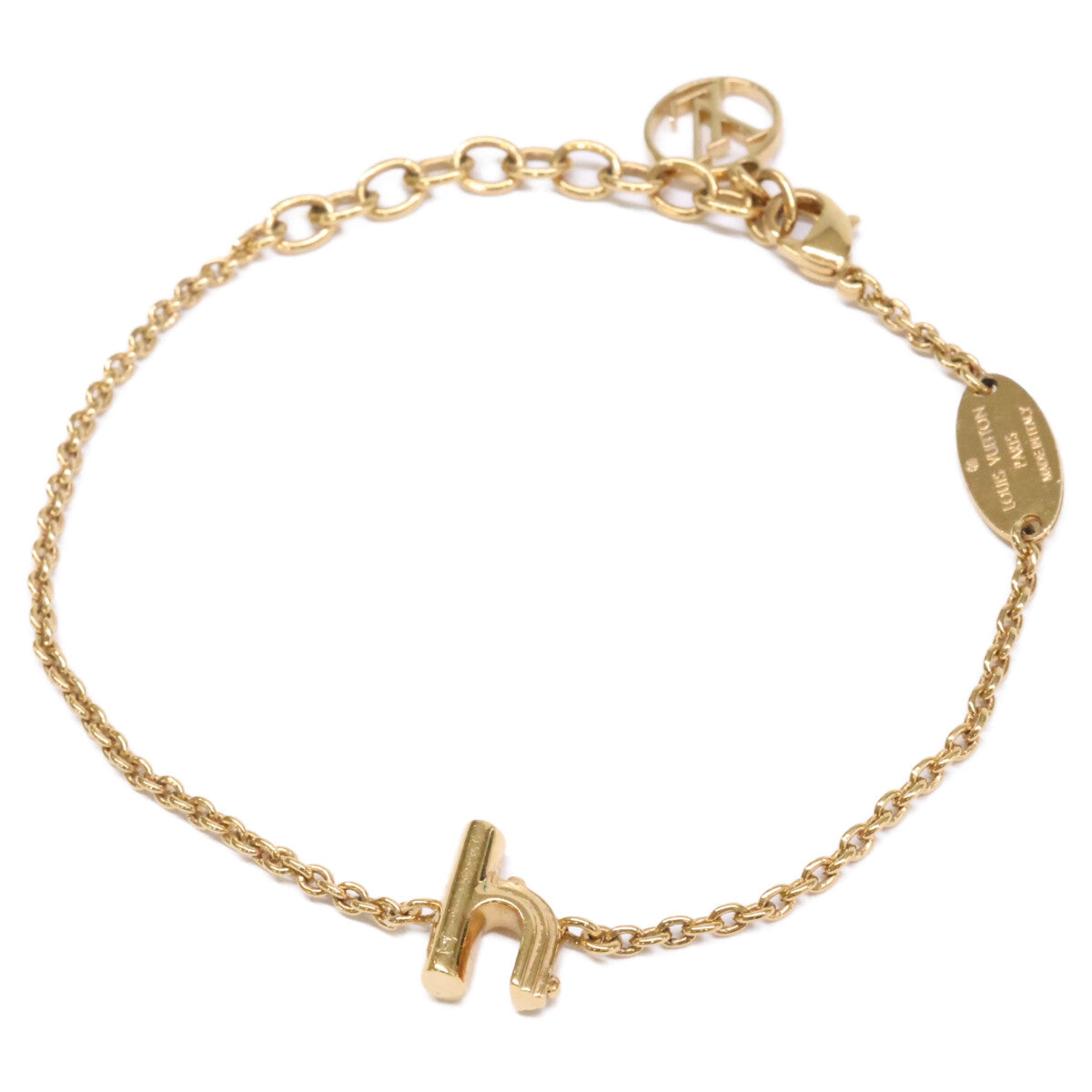LOUIS VUITTON ルイヴィトン M67165 LOVE&ME h チェーン ブレスレット