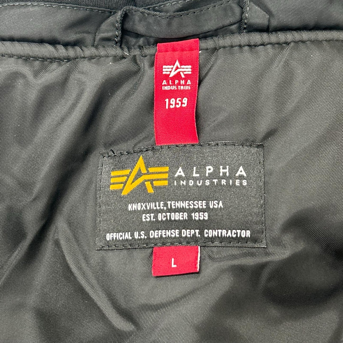 ALPHA INDUSTRIES アルファインダストリーズ TA0130-201 ブラック フライトジャケット ジャケット