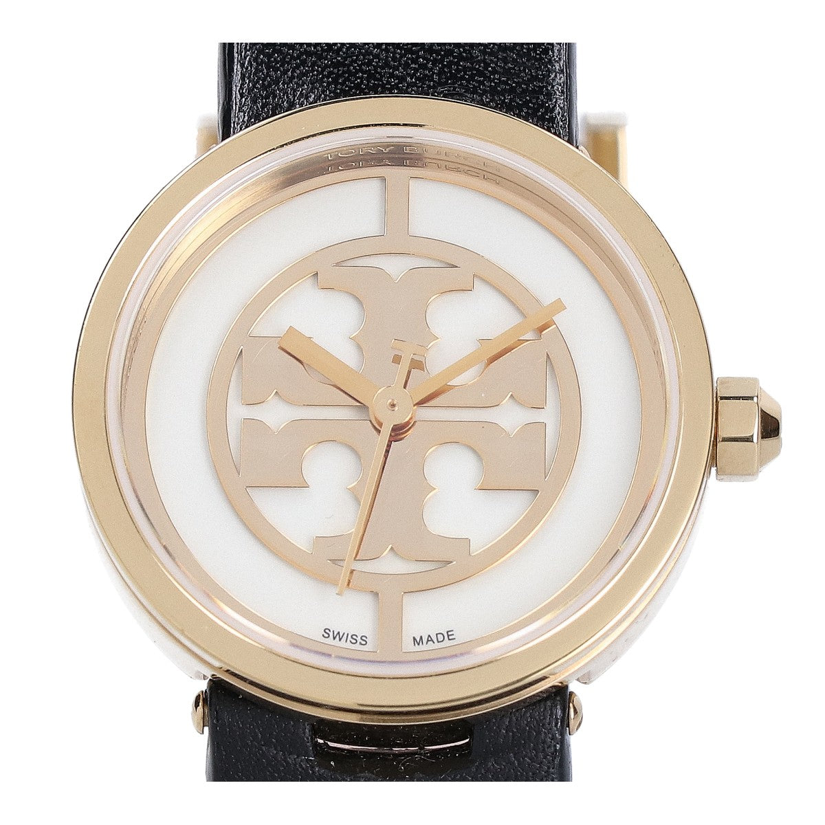 Tory Burch トリーバーチ 【美品】TRB4008 白文字盤 REVA クオーツ 腕時計