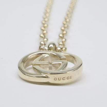 GUCCI グッチ Ag925 インターロッキングG チェーン ネックレス