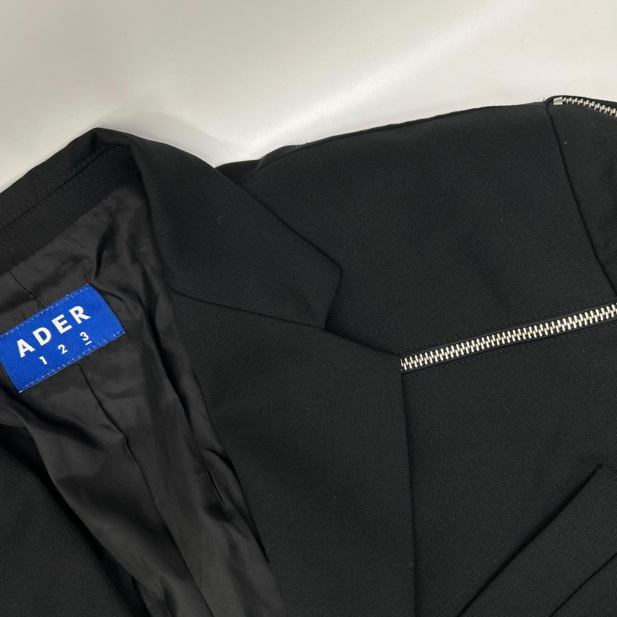 ADER error アーダーエラー 19AFWJK05BK3 Black Zip-Up Suit Set-Up Suit Set-Up
