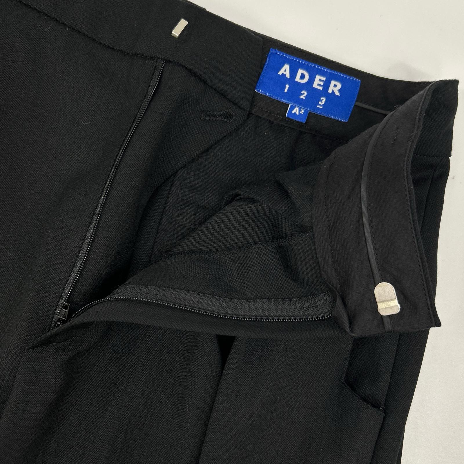 ADER error アーダーエラー 19AFWJK05BK3 Black Zip-Up Suit Set-Up Suit Set-Up
