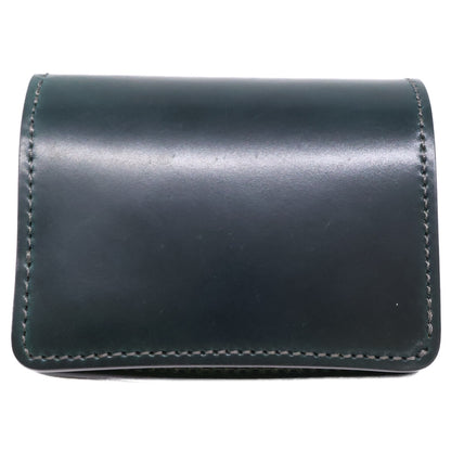 WILDSWANS ワイルドスワンズ 【新品未使用】CSS-KF-003/HC/GRN x SD/GRN コードバン/サドルプルアップ ミニ財布 二つ折り財布（小銭入れあり）