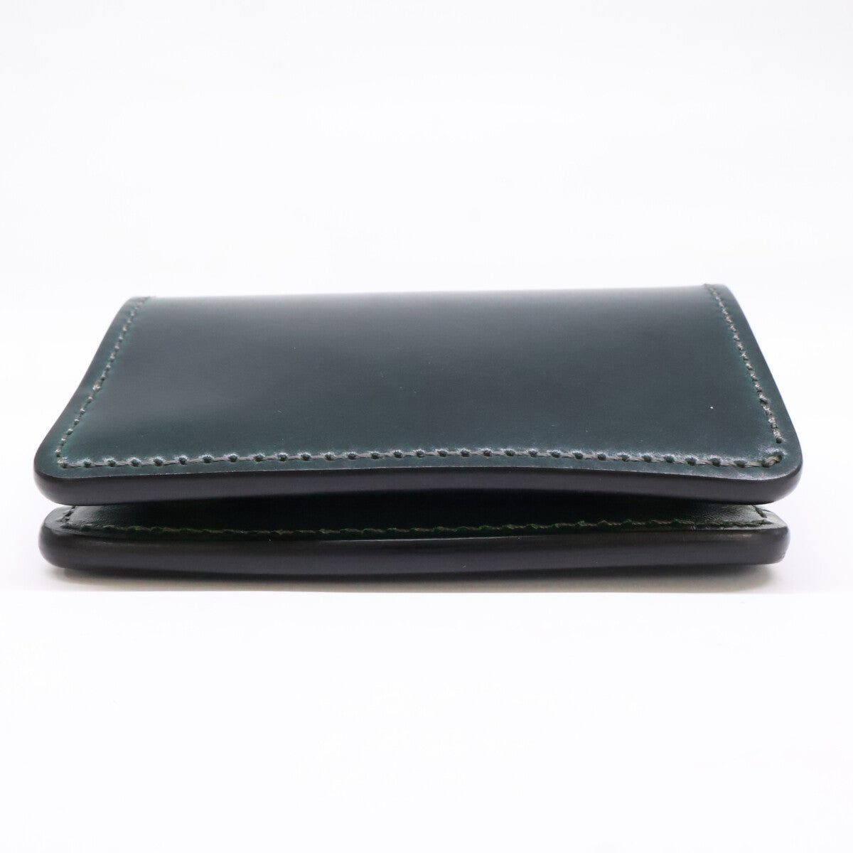 WILDSWANS ワイルドスワンズ 【新品未使用】CSS-KF-003/HC/GRN x SD/GRN コードバン/サドルプルアップ ミニ財布 二つ折り財布（小銭入れあり）