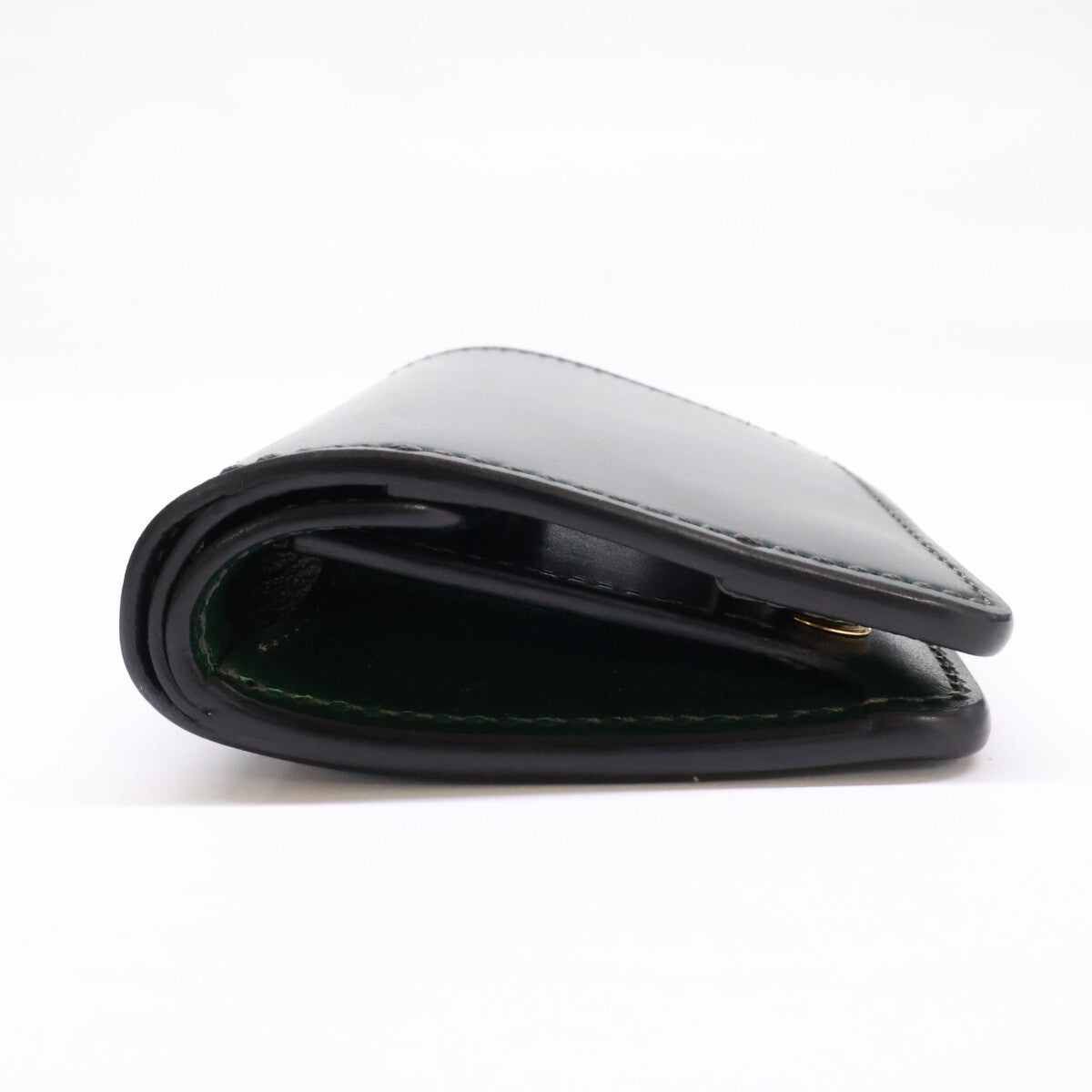 WILDSWANS ワイルドスワンズ 【新品未使用】CSS-KF-003/HC/GRN x SD/GRN コードバン/サドルプルアップ ミニ財布 二つ折り財布（小銭入れあり）