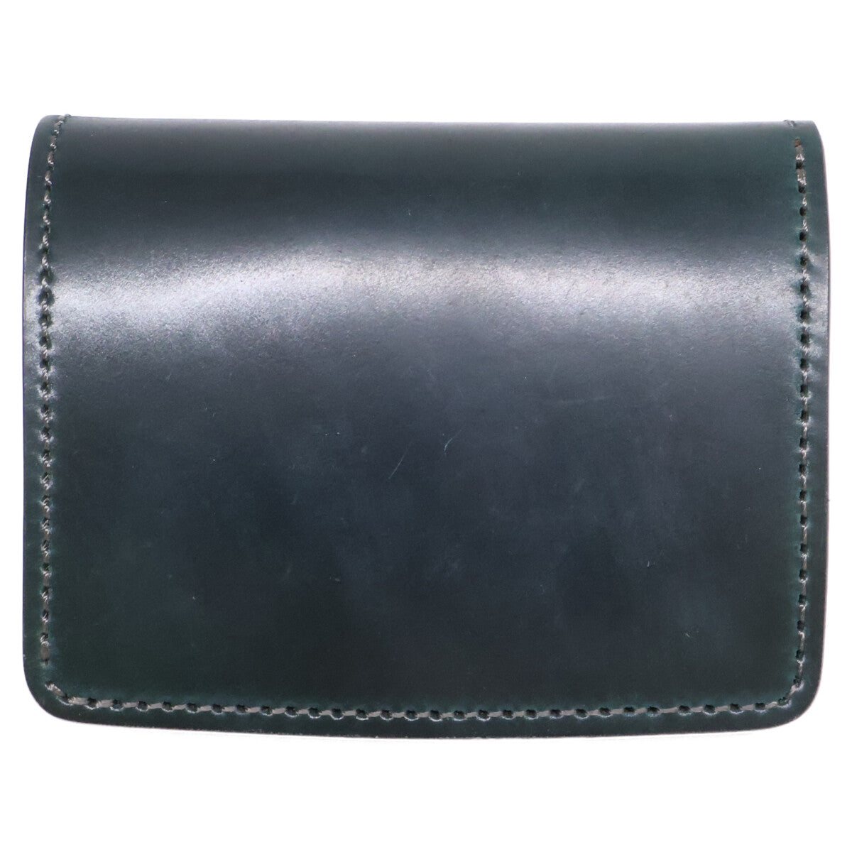 WILDSWANS ワイルドスワンズ 【新品未使用】CSS-KF-003/HC/GRN x SD/GRN コードバン/サドルプルアップ ミニ財布 二つ折り財布（小銭入れあり）