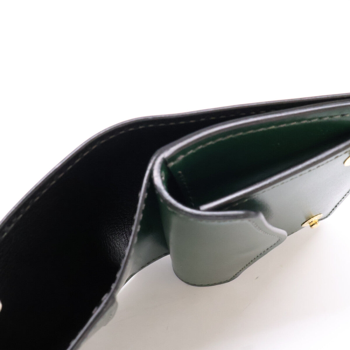 WILDSWANS ワイルドスワンズ 【新品未使用】CSS-KF-003/HC/GRN x SD/GRN コードバン/サドルプルアップ ミニ財布 二つ折り財布（小銭入れあり）