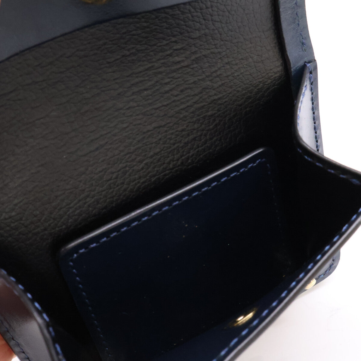 WILDSWANS ワイルドスワンズ 【新品未使用】CSS-KF-003/SD/FNVY サドルプルアップ ミニ財布 二つ折り財布（小銭入れあり）