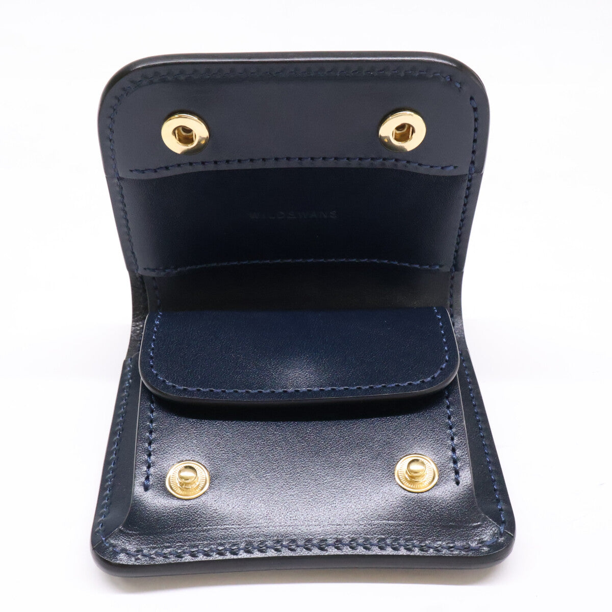 WILDSWANS ワイルドスワンズ 【新品未使用】CSS-CASA/SD/FNVY カーサ サドルプルアップ ミニ財布 二つ折り財布（小銭入れあり）