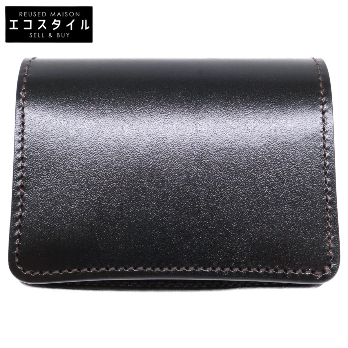 WILDSWANS ワイルドスワンズ 【新品未使用】KF-003/SD/BK サドルプルアップ ミニ財布 二つ折り財布（小銭入れあり）