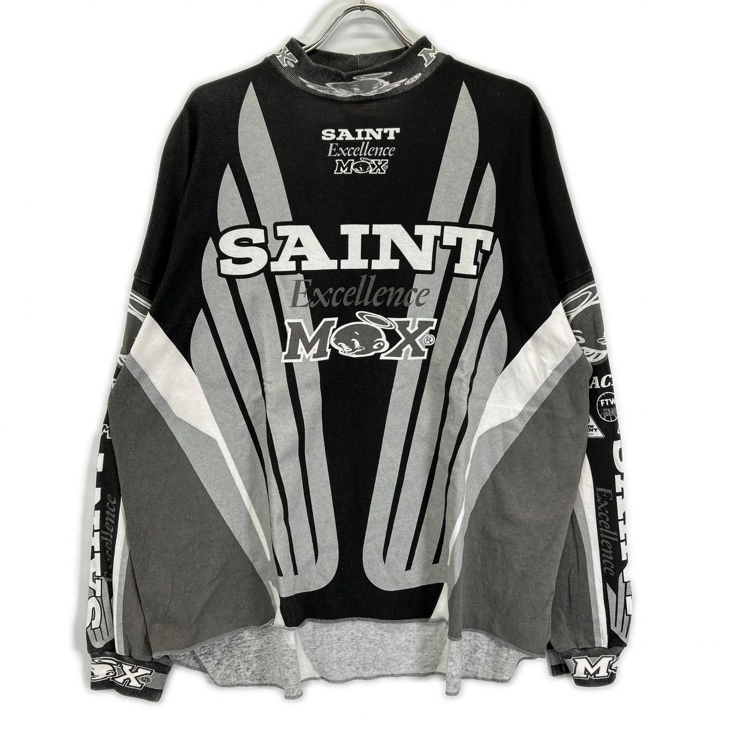SAINT MICHAEL セントマイケル SM-MK8-0000-029 26SS ブラック 長袖シャツ トップス