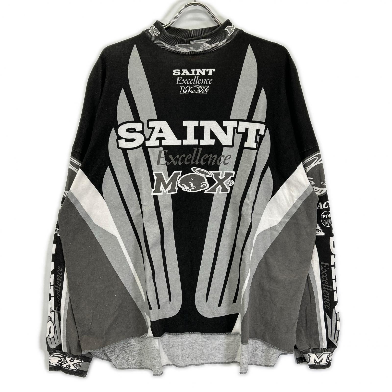 SAINT MICHAEL セントマイケル SM-MK8-0000-029 26SS ブラック 長袖シャツ トップス