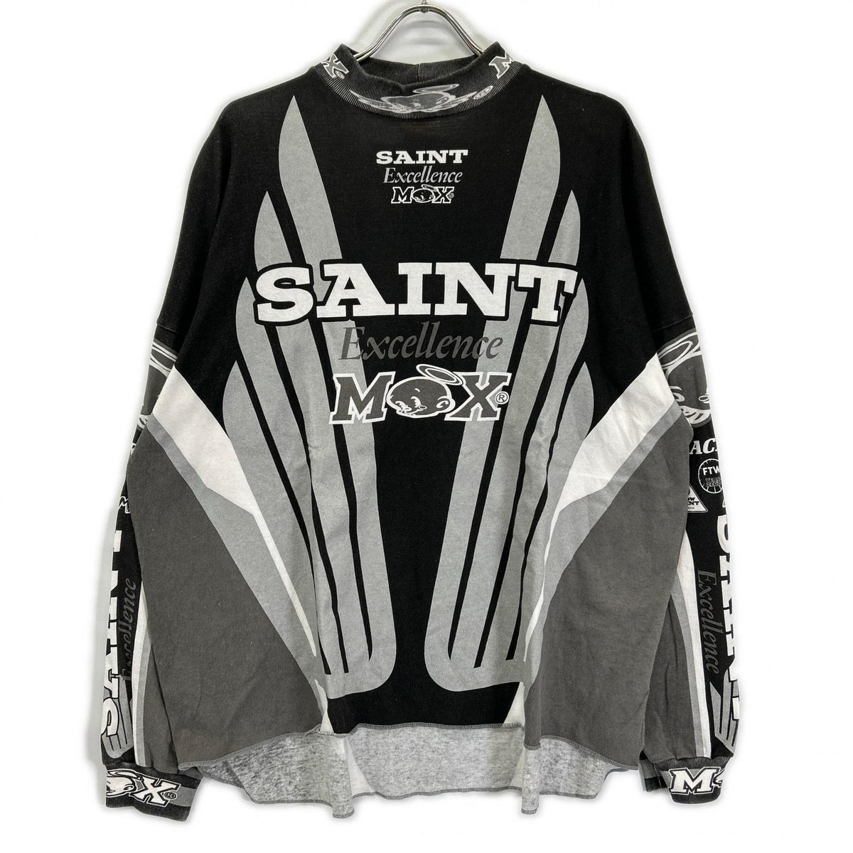 SAINT MICHAEL セントマイケル SM-MK8-0000-029 26SS ブラック 長袖シャツ トップス