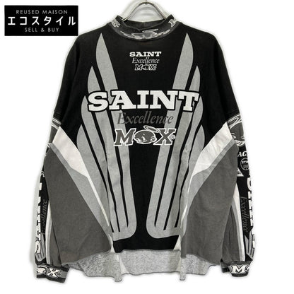 SAINT MICHAEL セントマイケル SM-MK8-0000-029 26SS ブラック 長袖シャツ トップス