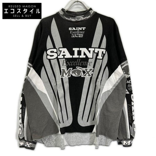 SAINT MICHAEL セントマイケル SM-MK8-0000-029 26SS ブラック 長袖シャツ トップス