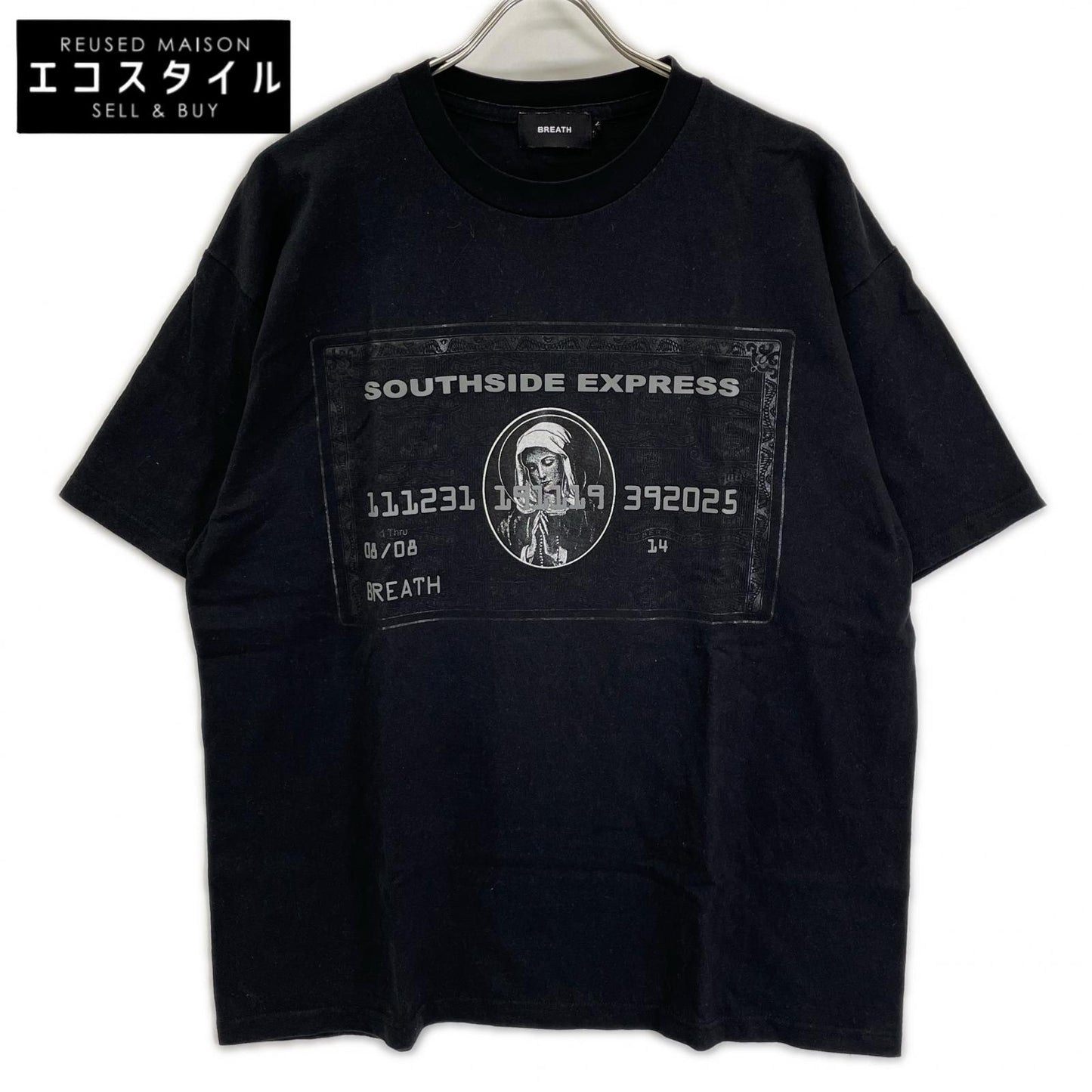 BLESS ブレス BR26SS-C5101 ブラック グラフィックTシャツ トップス