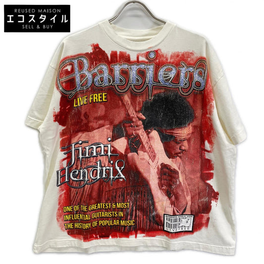 BARRIERS バリアーズ 【BARRIERS】ホワイト VOODOO CHILD TEE トップス
