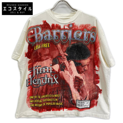 BARRIERS バリアーズ 【BARRIERS】ホワイト VOODOO CHILD TEE トップス