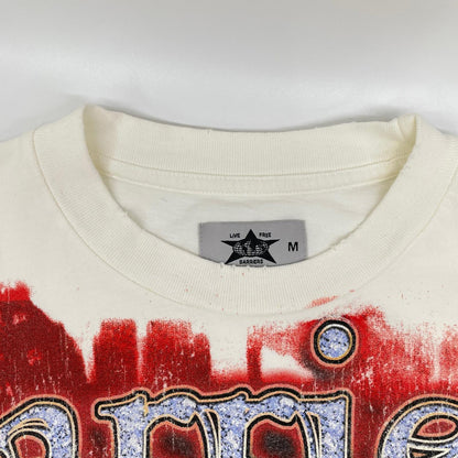 BARRIERS バリアーズ 【BARRIERS】ホワイト VOODOO CHILD TEE トップス