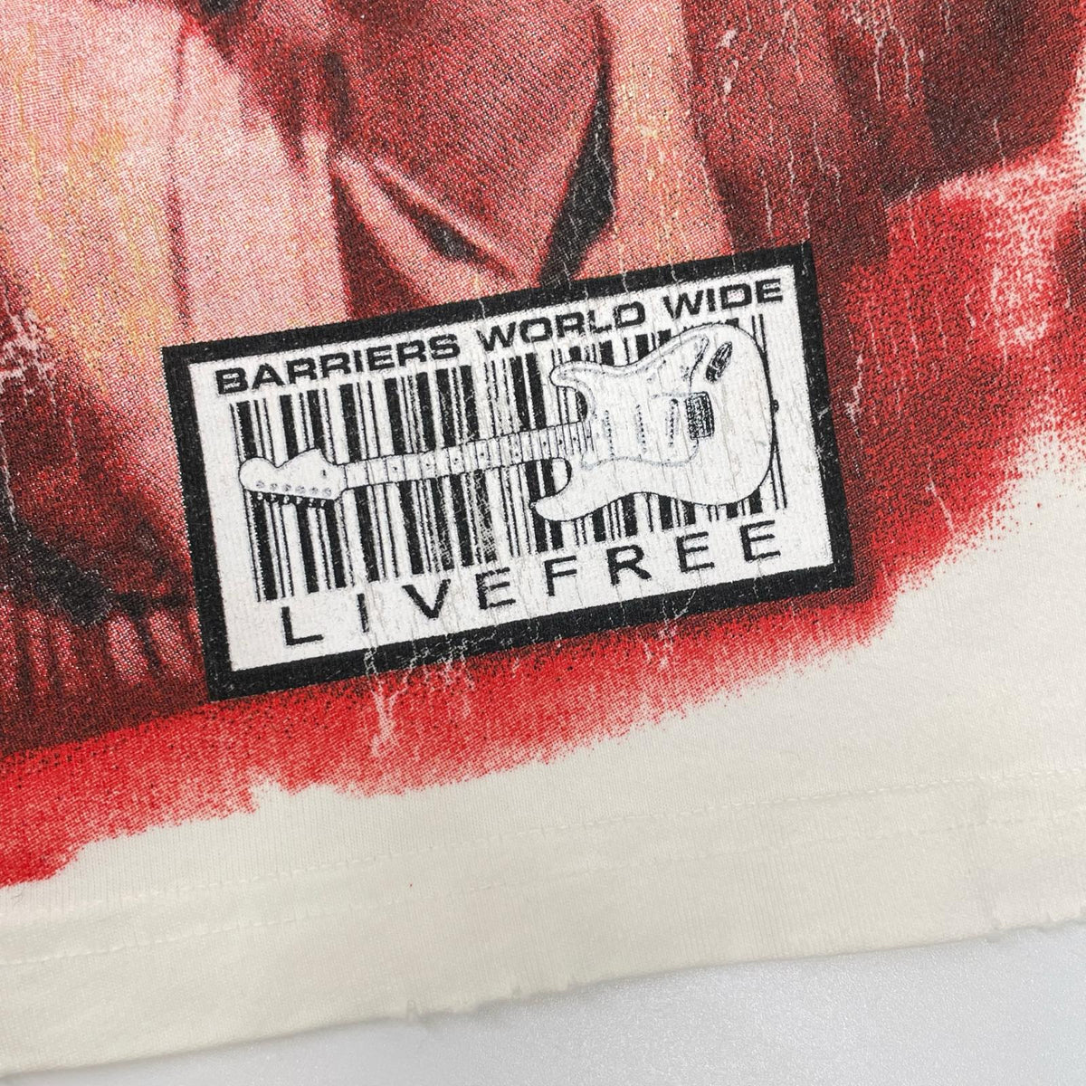 BARRIERS バリアーズ 【BARRIERS】ホワイト VOODOO CHILD TEE トップス