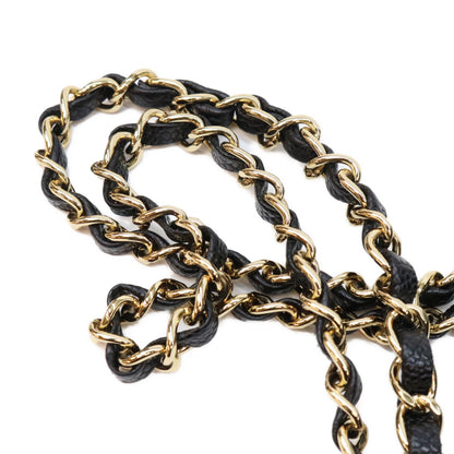 CHANEL シャネル 13番台 A01112 黒 キャビア 内黒 ゴールド金具 マトラッセ25 ショルダーバッグ ショルダーバッグ
