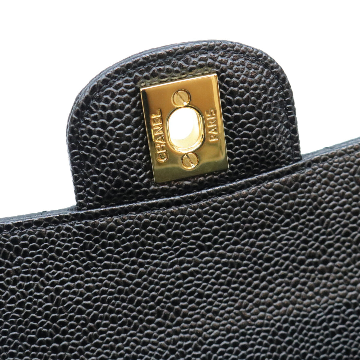 CHANEL シャネル 13番台 A01112 黒 キャビア 内黒 ゴールド金具 マトラッセ25 ショルダーバッグ ショルダーバッグ
