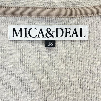 MICA & DEAL マイカアンドディール 01242099084 グレー ジップアップ サーフニットパーカー トップス