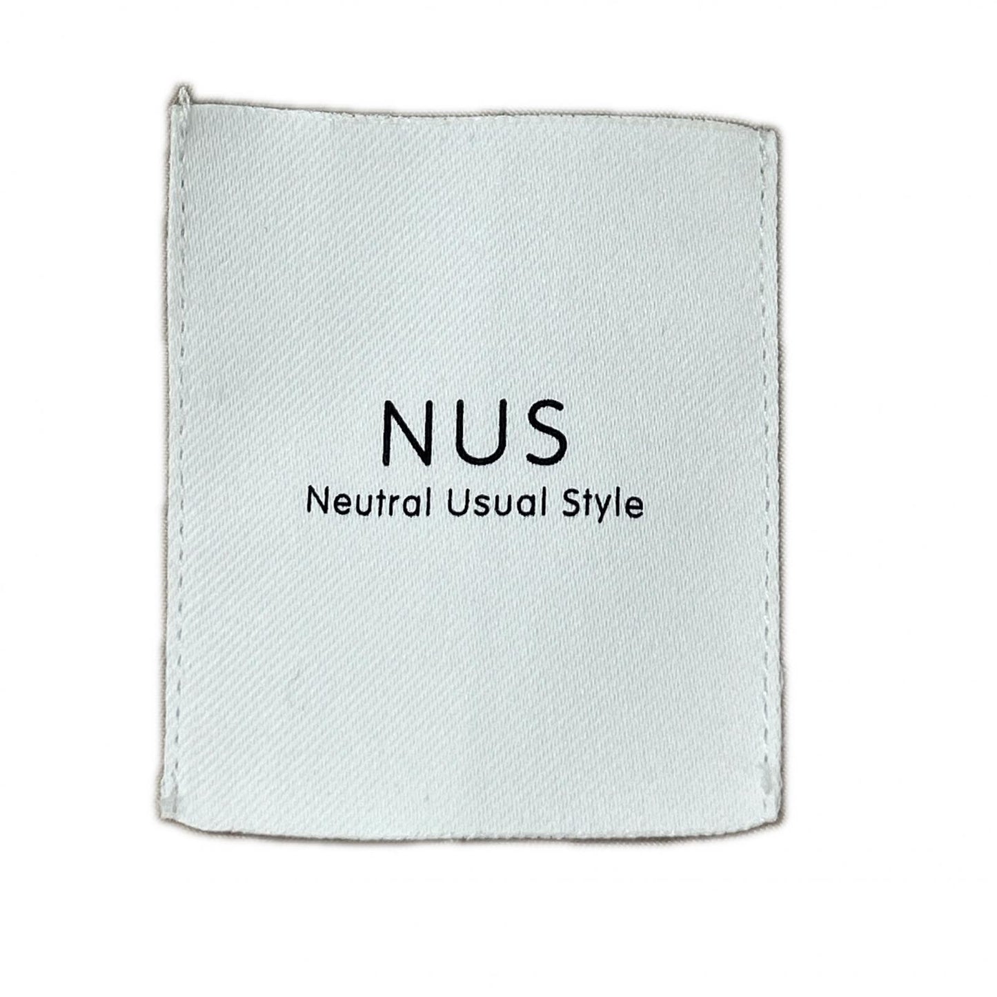 NUS ヌース ベージュ テディボアフーディーショートベスト ベスト