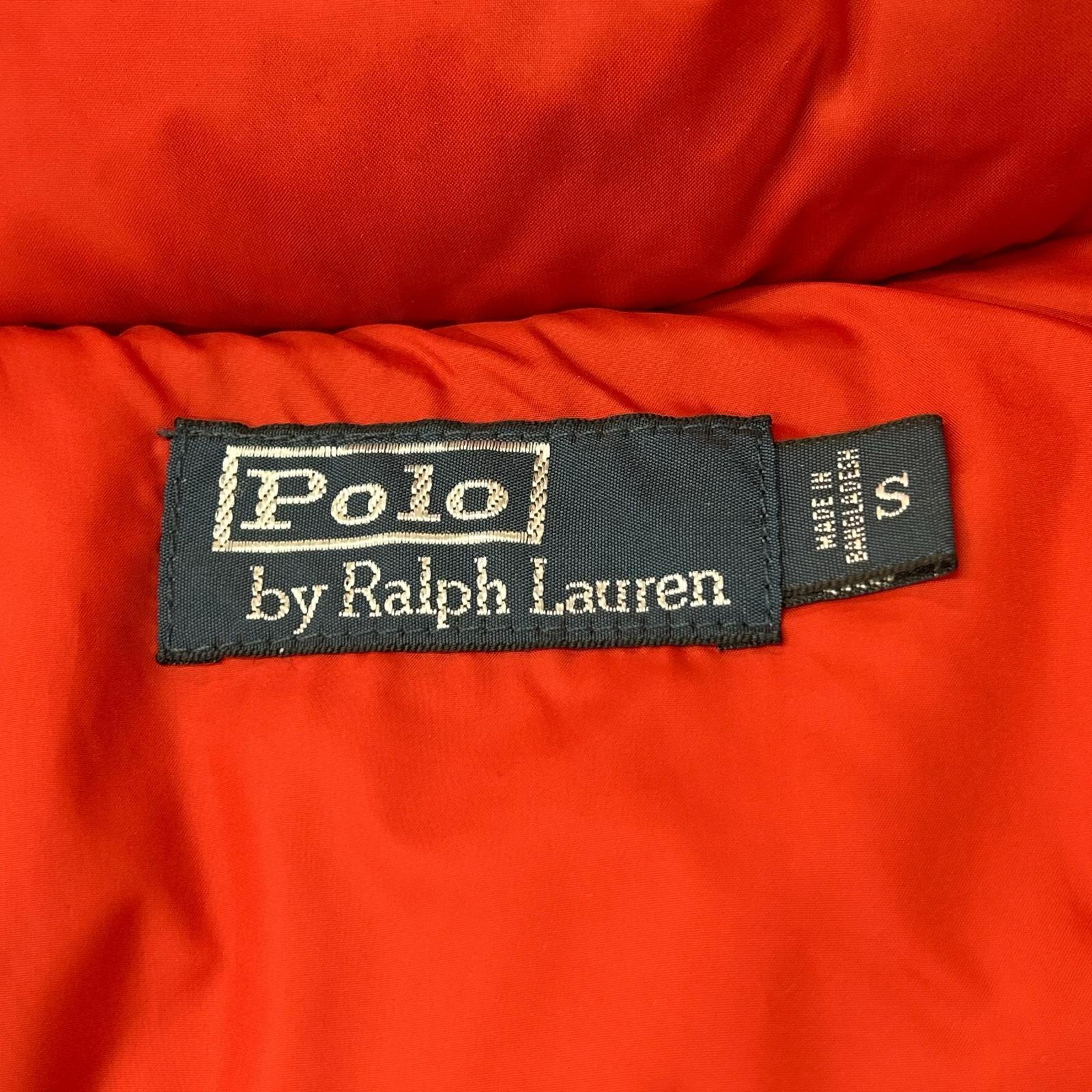 POLObyRalphLauren ポロラルフローレン MNBLOTWM5F00009 レッド ワンポイントロゴ刺繍ダウンベスト ベスト