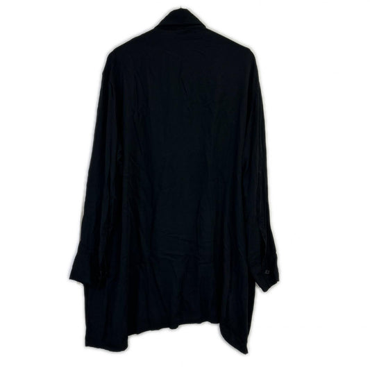 yohjiyamamoto ヨウジヤマモト ブラック 長袖シャツカーディガン　FV-B03-205 トップス