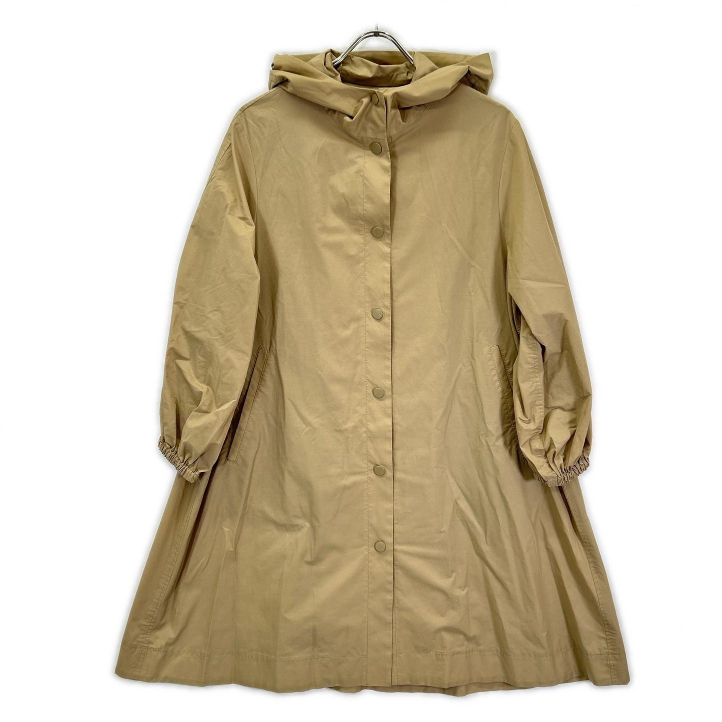 BALLSEY ボールジー ベージュ ライトタフタ フーデットコート コート